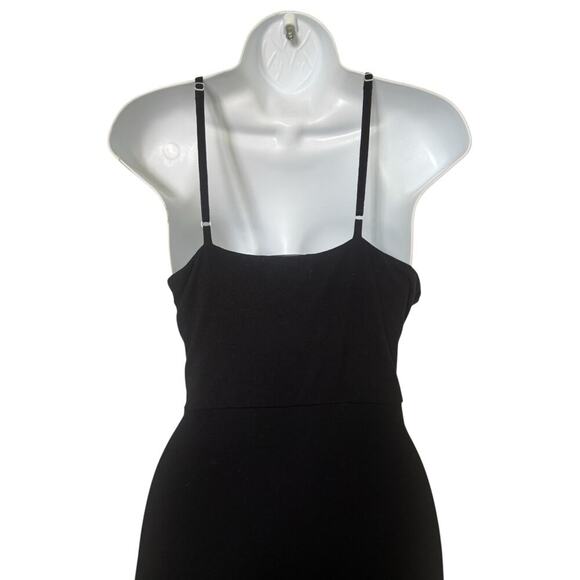 VintageLLiyinxi Black Summer Dress with Adjustable Cami Straps  l - Picture 4 of 8